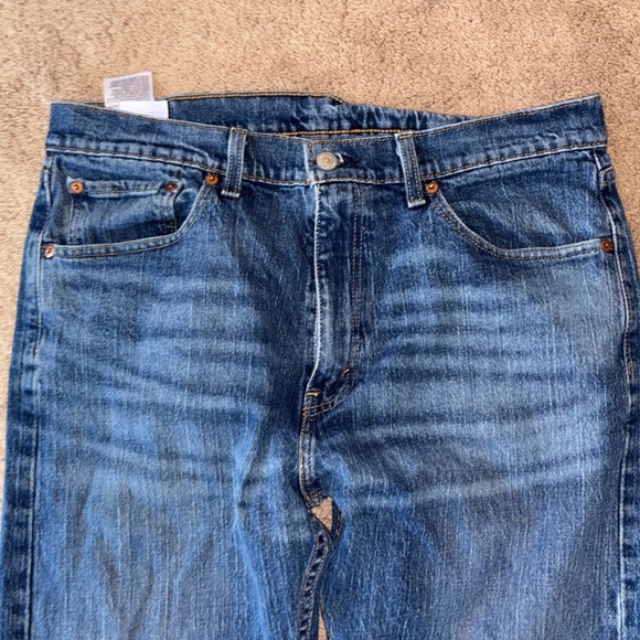 Levi's Blue Straight Jeans Classic Style - Picture 2 of 5